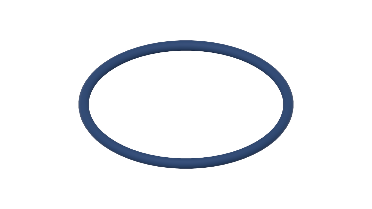 7" x 3/8" Ring - Circular (Set of 4)