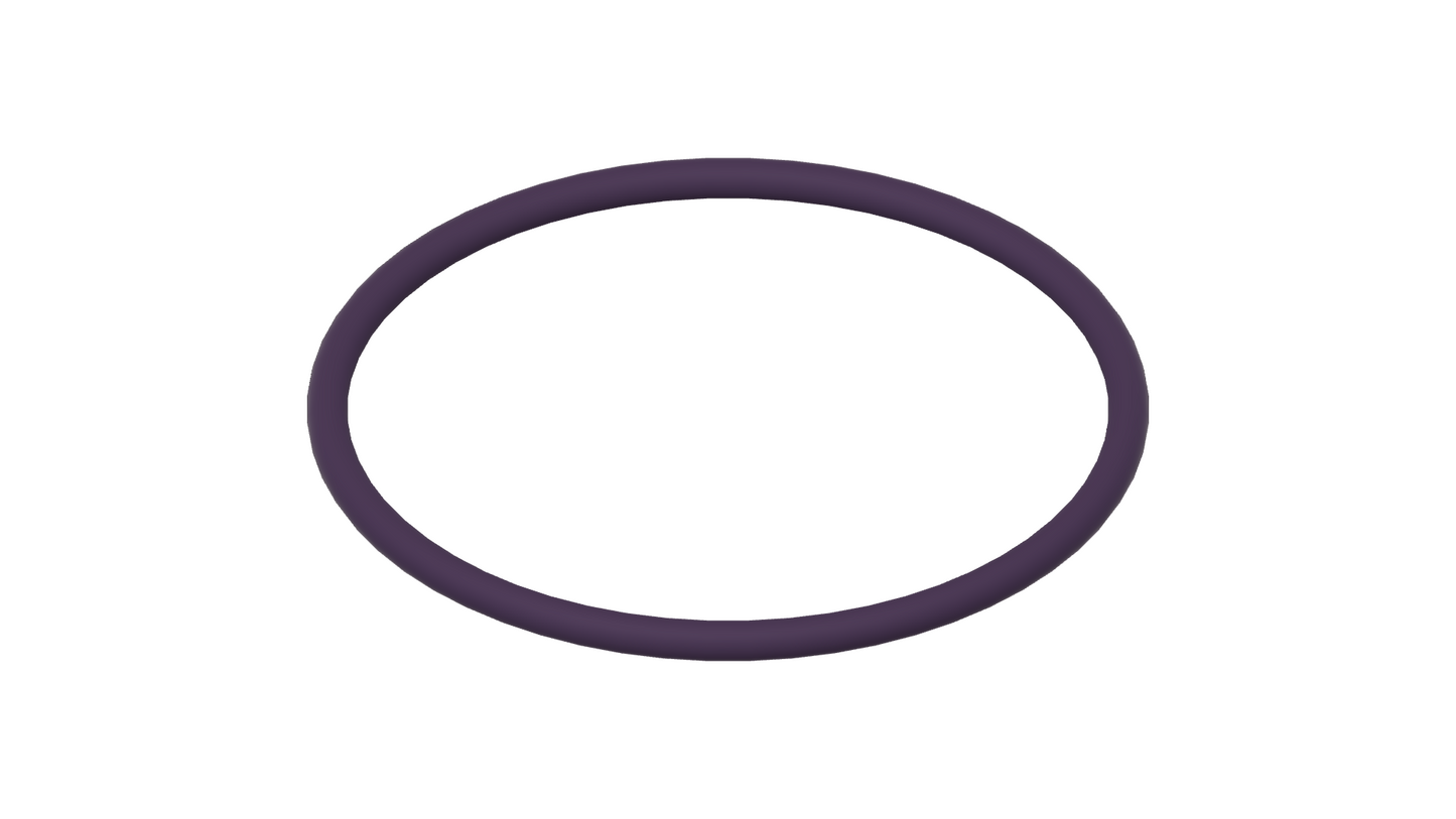 7" x 3/8" Ring - Circular (Set of 4)