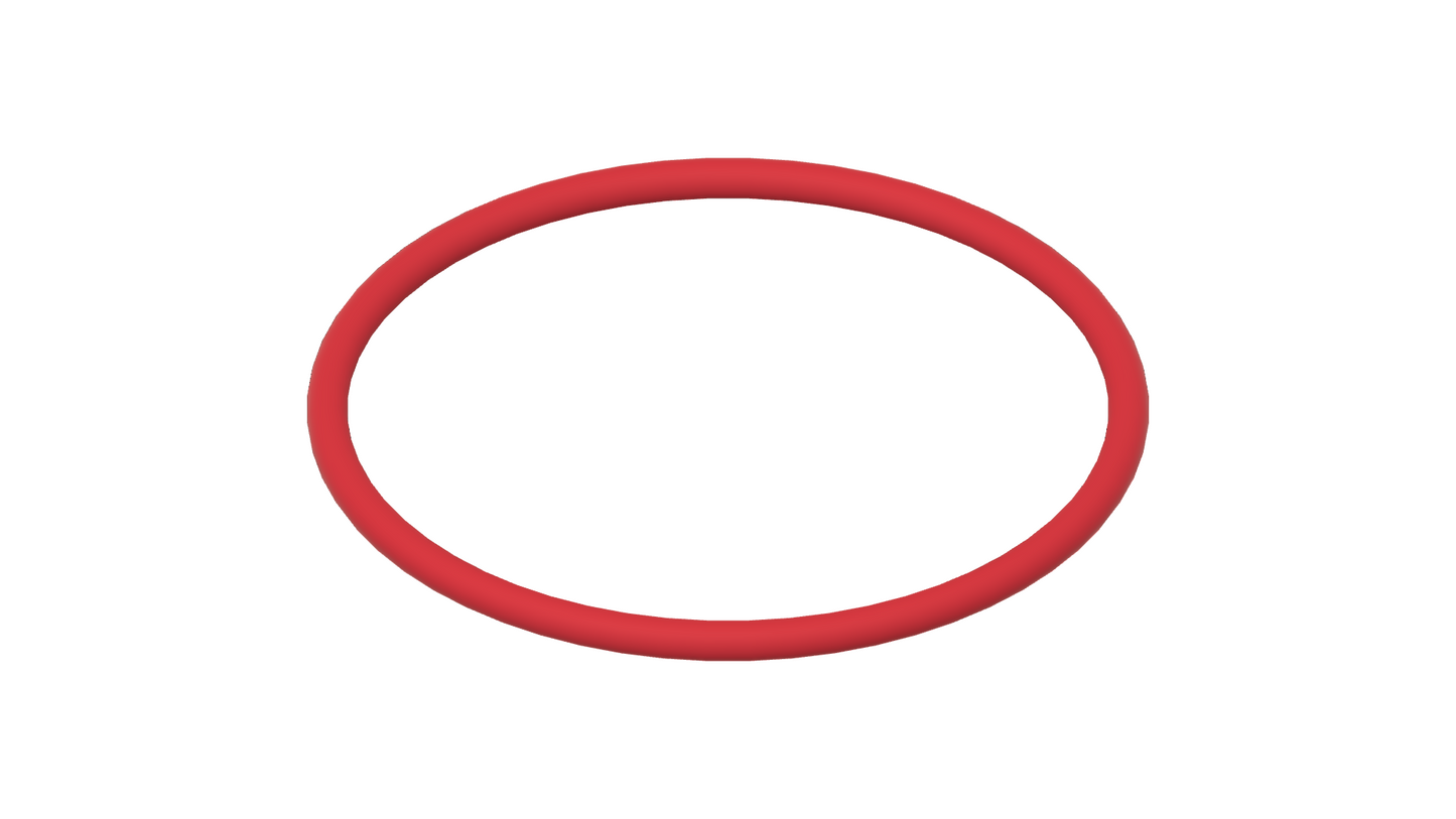 7" x 3/8" Ring - Circular (Set of 4)