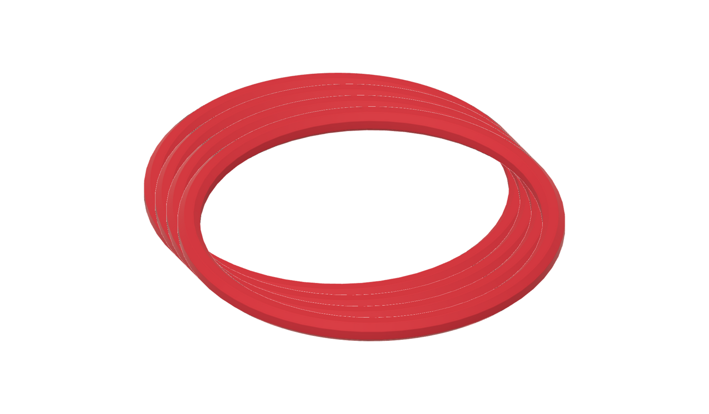7" x 1/2" Ring - Octagon (Set of 4)