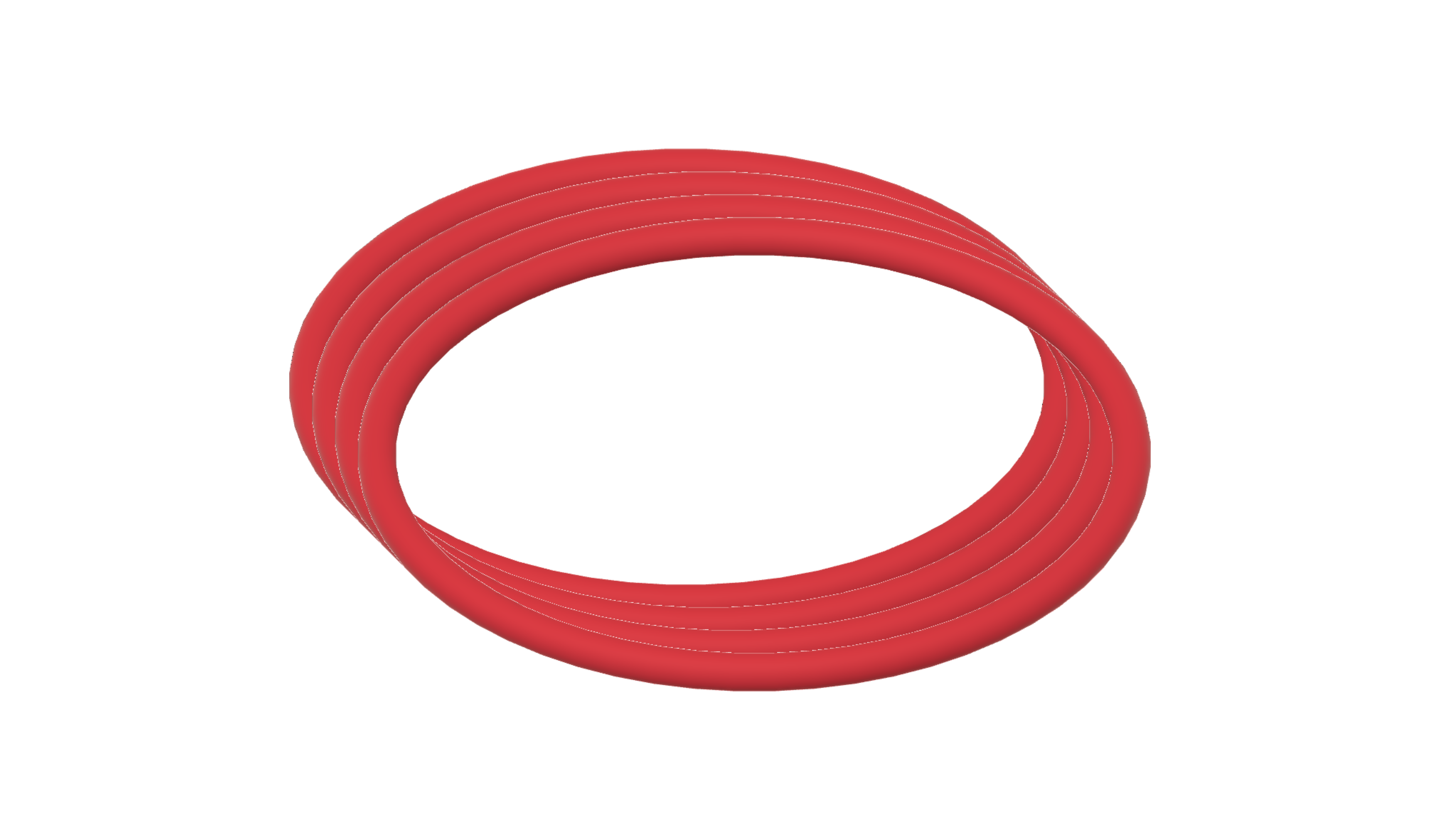 7" x 3/8" Ring - Circular (Set of 4)